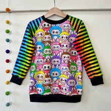 Colourful Monsters Raglan Jumper
