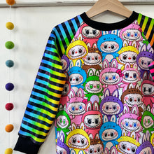 Colourful Monsters Raglan Jumper