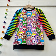 Colourful Monsters Raglan Jumper