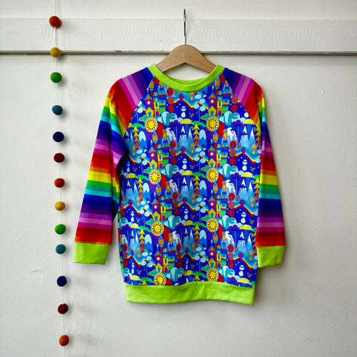 Mountain Top Raglan Jumper