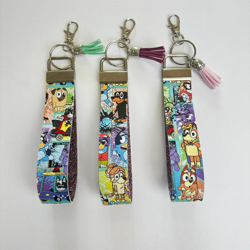 Dog Comic Keyring