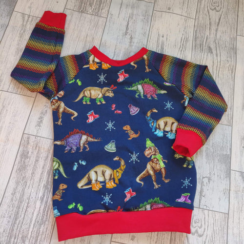 Winter Dino jumper