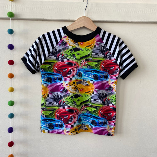 Rainbow Cars Tee