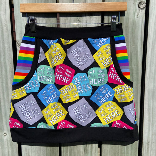 We’re All Mad Pocket Skirt
