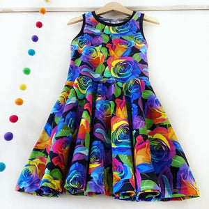 RainbowTastic Skater Dress