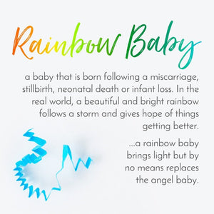 Rainbow baby dungarees